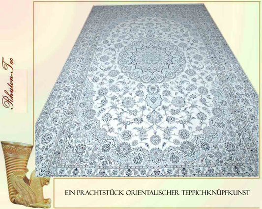 Prächtiger Perser Teppich mit Medaillonmuster